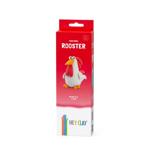 Hey Clay, Gyurma készlet, kakas, 3 tégely