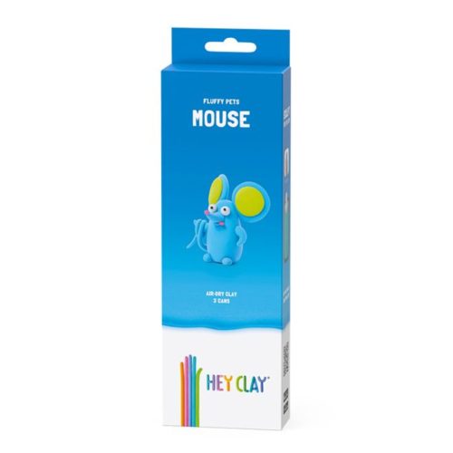 Hey Clay, Gyurma készlet, egér, 3 tégely