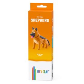 Hey Clay, Gyurma készlet, németjuhász, 3 tégely