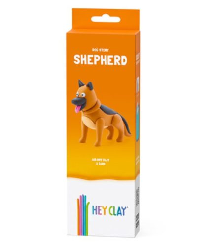 Hey Clay, Gyurma készlet, németjuhász, 3 tégely