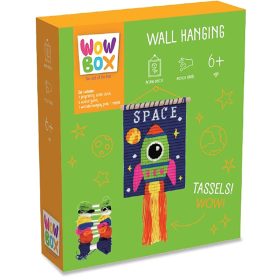 Wow Box: Csináld magad makramé fali dísz, Rakéta