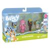 Bluey & Friends 4 darabos figura szett – Bluey barátaival