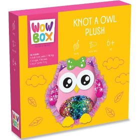 Wow Box: Köss egy plüss baglyot, kreatív szett