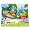 Bluey – Rusty és Bluey Gokartos játékszett
