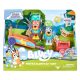 Bluey – Rusty és Bluey Gokartos játékszett