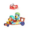 Bluey – Rusty és Bluey Gokartos játékszett