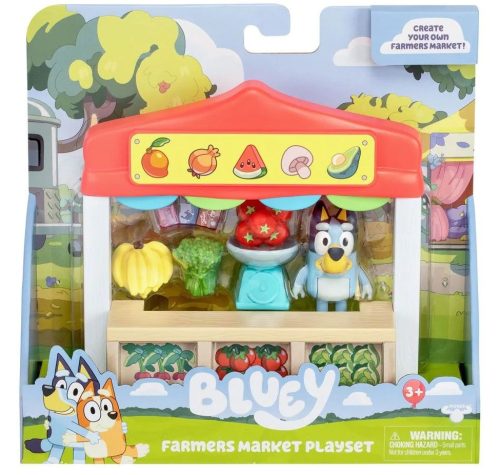 Bluey Termelői Piac játékszett