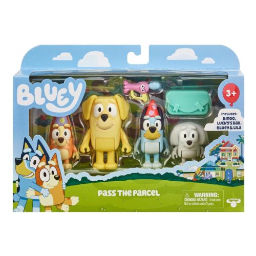 Bluey – Ajándék figura játékszett