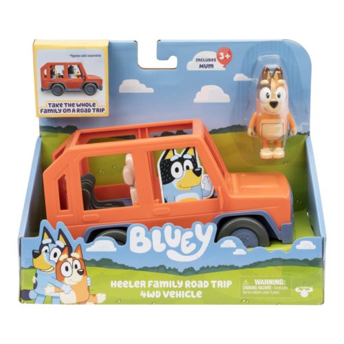 Bluey - 4x4 Családi autó figurával