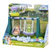 Bluey - Játszótér játékszett Bingó és Teknős figurával