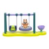 Bluey - Játszótér játékszett Bingó és Teknős figurával