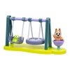 Bluey - Játszótér játékszett Bingó és Teknős figurával