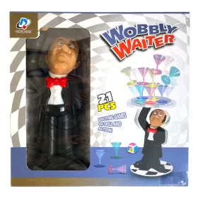   Ügyességi egyensúlyozó játék – Pincér tálcával, poharakkal