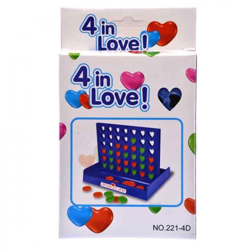4 in love szivecskés amőba társasjáték