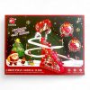 Christmas orbital slide - Lépcsőnjáró mikulás, zenélő