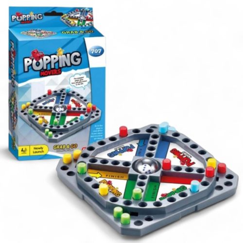Popping Movers – „Grab & Go” társasjáték - Ki nevet a végén