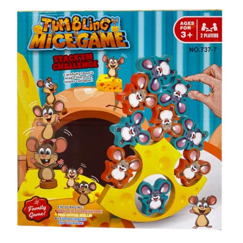 Tumbling Mice - egyensúlyozó egér társasjáték