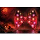 Halloween jelmez szárny, fénnyel és zenével