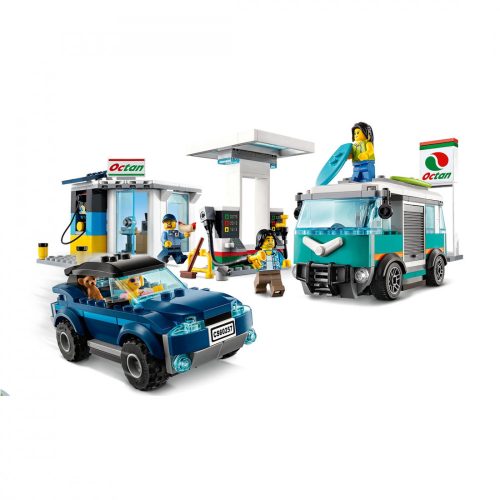 LEGO® City Nitro Wheels Benzinkút 60257